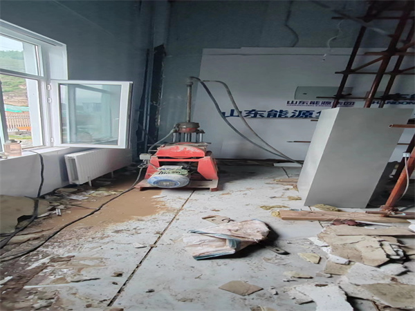 陵城地基基础下沉墙体裂缝加固注浆顶升施工